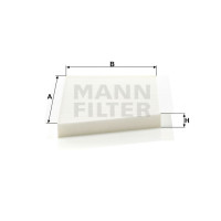 Фильтр салона MANN-FILTER CU 3461
